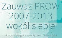Cykl publikacji Zauważ PROW 2007-2013 wokół siebie