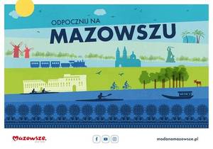 logotyp Odpocznij na Mazowszu