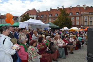 Publiczność zgromadzona przed sceną